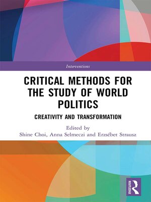cover image of Critical Methods for the Study of World Politics